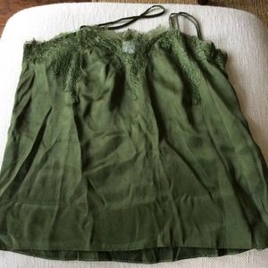 Cami NYC Emerald Silk Camisole